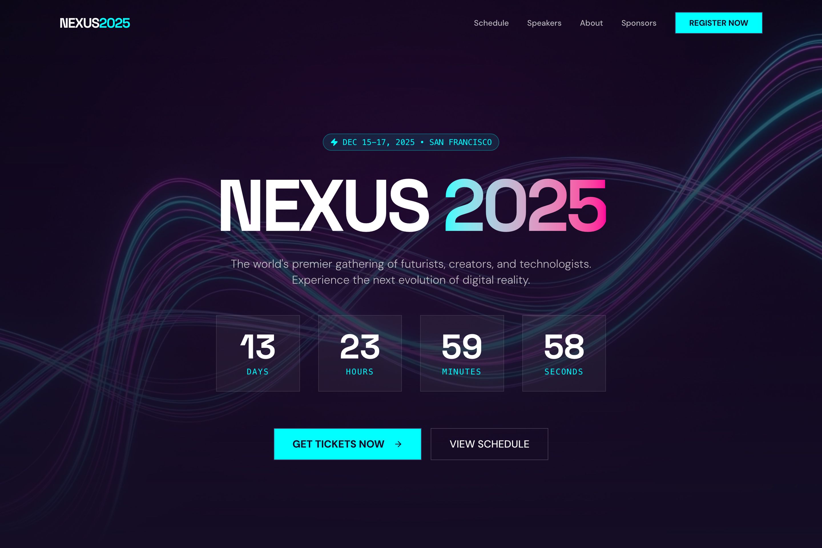 Landing page screenshot 2